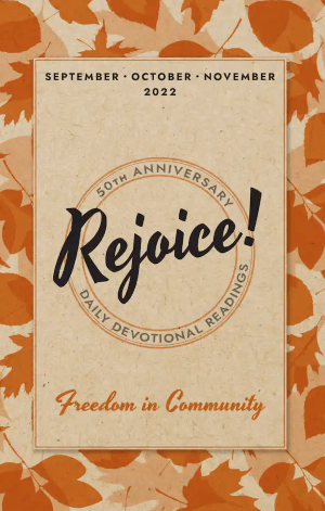 New Editor for&nbsp;Rejoice!